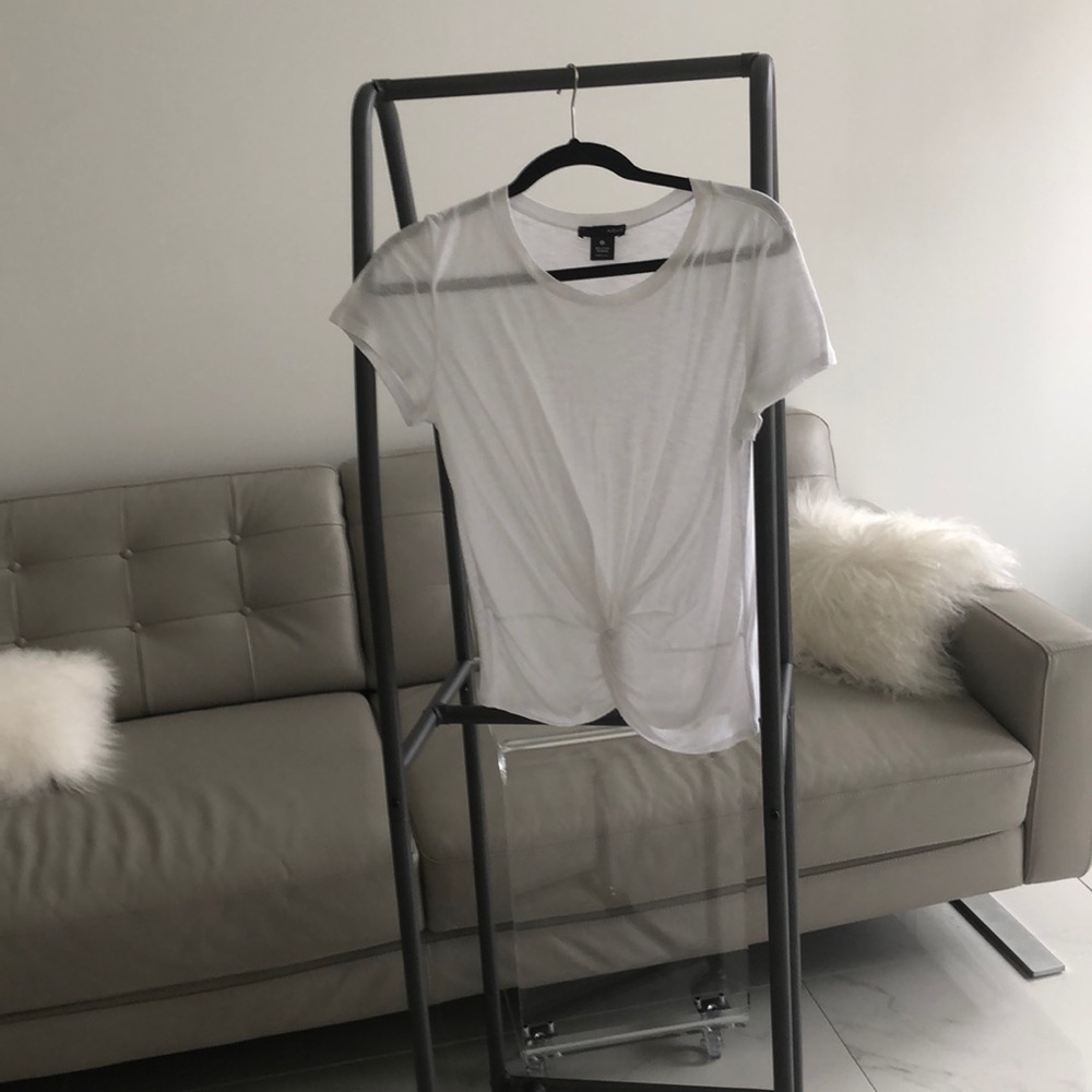 Aqua knot style t shirt